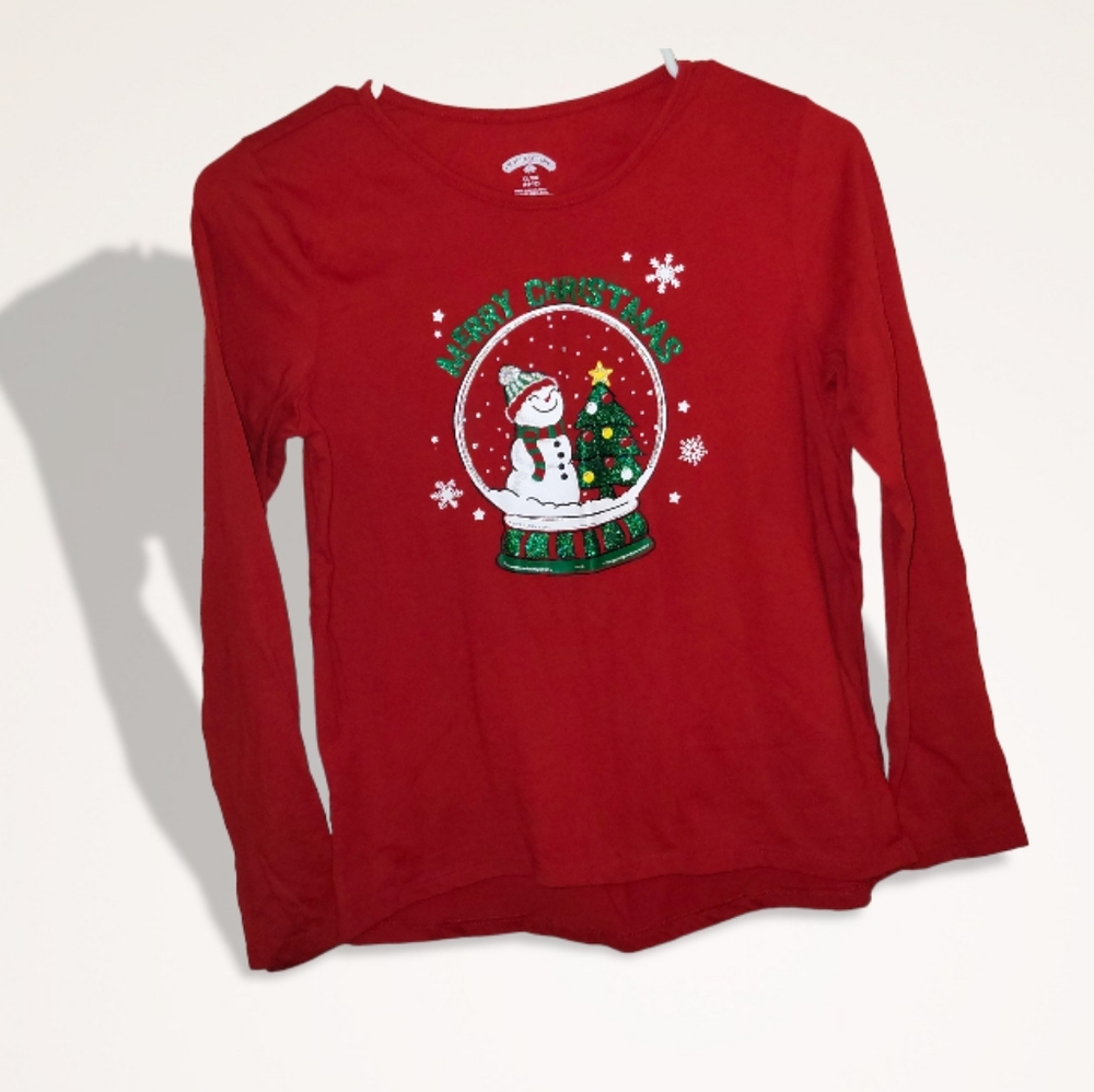 NWOT!! HOLIDAY TIME Long Sleeve Snow Globe Top Size XL